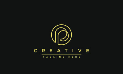 Modern elegant creative P Logo Design and template. PP icon initial Based Monogram and Letters in vector.
