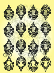 Vector Embroidery fashion Design 