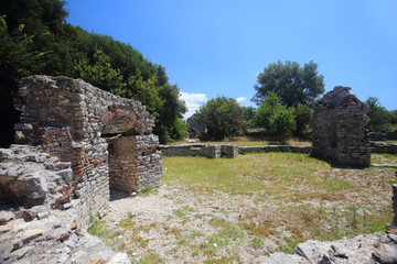 Ancient Maisto Butrint in Albania