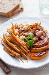 Roasted Pumpkin, Baby Carrot, Onion, Garlic and Celery Root