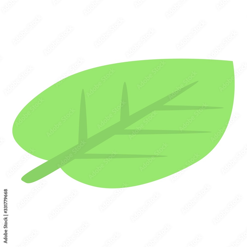 Poster apricot leaf icon. isometric of apricot leaf vector icon for web design isolated on white background
