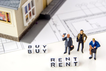 the decision about rent or buy a new residence as an investment oportunity