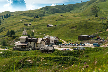 Fototapeta na wymiar Dolomites panorama