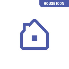 Obraz premium Stay at home vector icon. #Stayhome prevention campaign symbol.