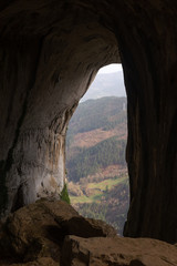 'Aitzulo' cavern at Aizkorri mountain range next to Oñati, Basque County.