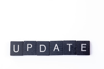 word update white background