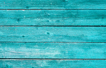 Old painted wooden board background.