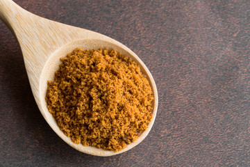 Ground Mace on a Wood Spoon