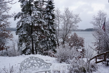 Winter at Whitefish Lake