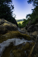 Fototapeta na wymiar Cachoeira de Maquiné em Catas Altas