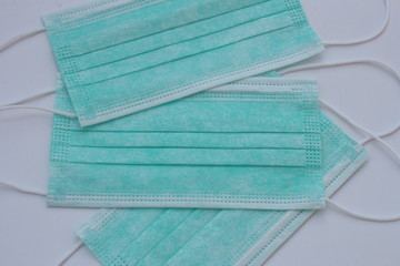 Atemschutzmasken. Medizinische Schutzmasken.