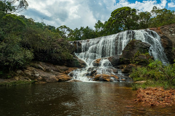 Fototapeta na wymiar Cachoeira do Leão em Cocais