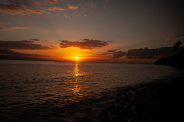 Fototapeta premium Lahaina Sunset,Maui