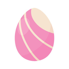 Decorated easter eggs icons