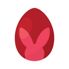 Decorated easter eggs icons