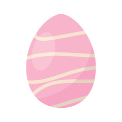 Decorated easter eggs icons