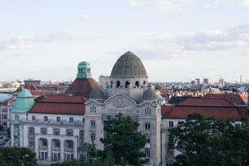 Fototapeta premium Panorama of the old European city of Budapest