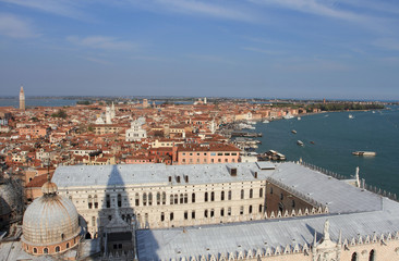 Fototapeta na wymiar Cityscape of San Marco Venice Italy