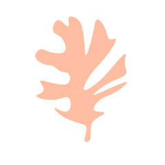 Fototapeta premium Beautiful abstract leave, great design for any purposes. Vector abstract background. Trendy vector illustration. Summer floral decoration. Spring textile texture. Decorative color art. 