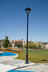 lamppost in park