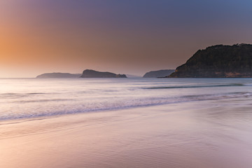 Hot Summer Sunrise Seascape