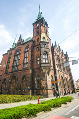 Church in Wroclaw city center , Poland 