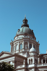 Fototapeta na wymiar Old building European building in Budapest