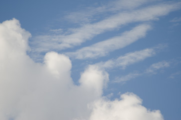 Cloudscape in the Conguillio National Park of the Araucania Region.