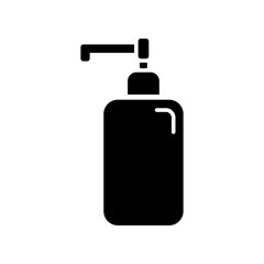 hand washing liquid soap icon vector