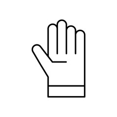 Obraz premium Glove icon 