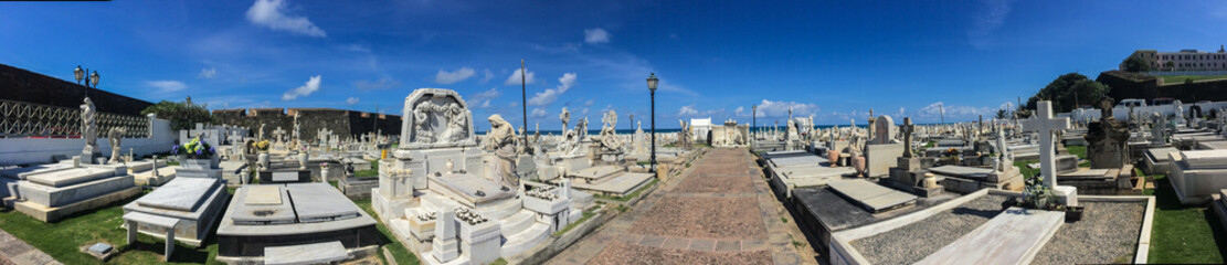 Puerto Rico - Oct 2016 San Juan Cemetery is a colonial cemetery located in Puerto Rico. Its the...