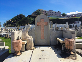 Puerto Rico - Oct 2016 San Juan Cemetery is a colonial cemetery located in Puerto Rico. Its the...