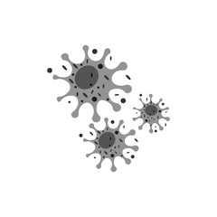 Virus vector illustration icon template design