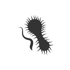 Virus vector illustration icon template design