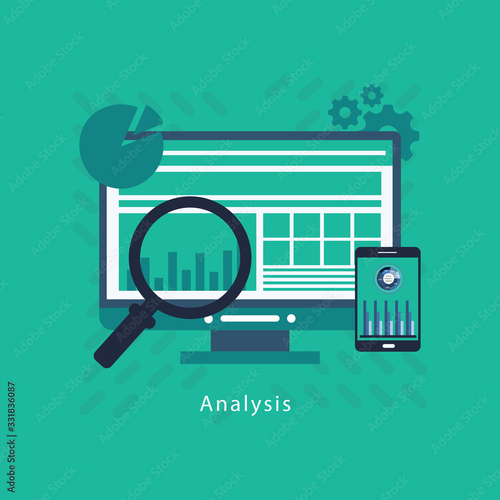 Poster statistics and data analysis search information