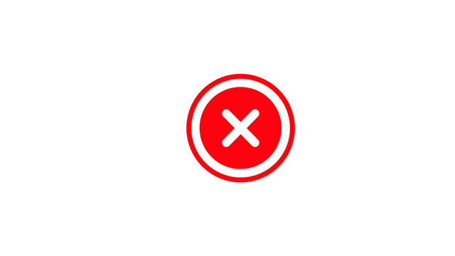  Circle symbols elements. Yes no web buttons
