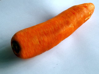 Delicious whole carrot. Organic fresh food