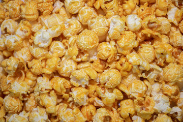Popcorn background for text