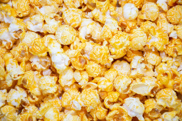 Popcorn background for text
