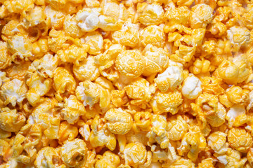 Popcorn background for text