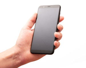 cell phone in hand