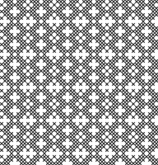 Imitation of cross stitch. Seamless geometric pattern. Background for cover, textile, wrapping paper, other design