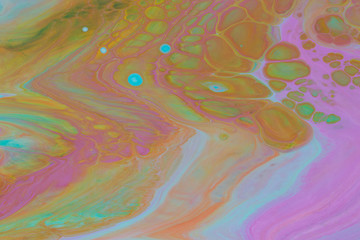 Abstract background of acrylic paints