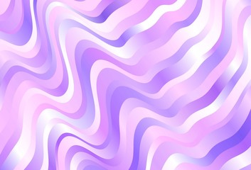 Light Purple vector template with wry lines.