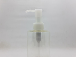 Hand Sanitize Liquid Package Bottle Design for Healthy Lifestyle and Medical Purpose in White Isolated Background