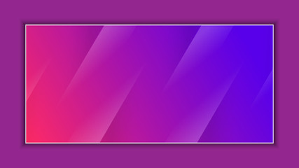 Trendy Landing page, gradient abstract vector background