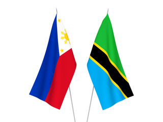 Philippines and Tanzania flags