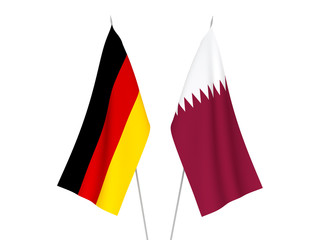 Germany and Qatar flags