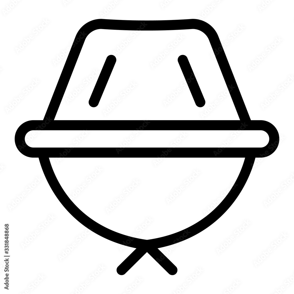 Poster ufo exploration icon. outline ufo exploration vector icon for web design isolated on white backgroun