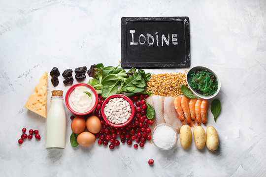 Foods rich in iodine